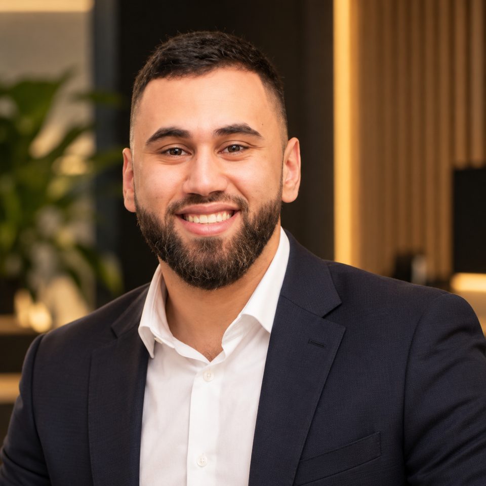 Portret van Amir Youssef
